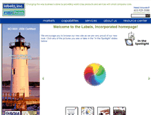 Tablet Screenshot of labelsinc.com